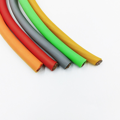 플렉서블 PVC 단열 0 AWG 가이브 자동차 오디오 모터사이클 배터리 연결 케이블
