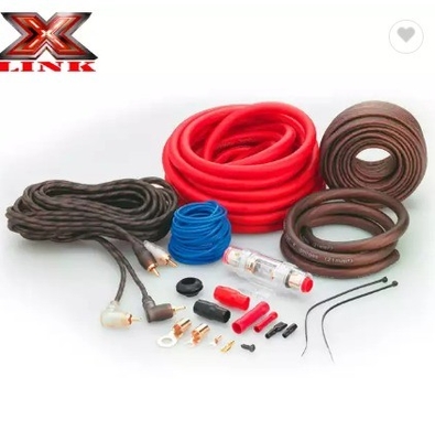 월마트의 8AWG 4AWG 0AWG 자동차 앰프 와이어링 키트 RCA 커넥터로 자동차 오디오를 업그레이드하세요