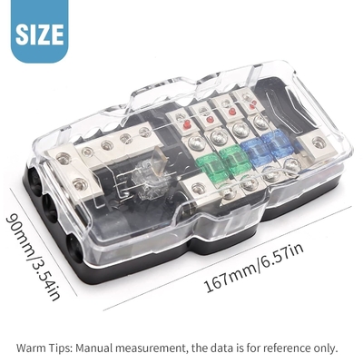0awg 12V 다기능 미니 ANL 피지 박스 차량용 배급 블록