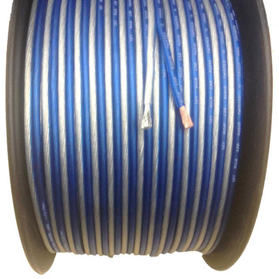 8.0mm 외 지름 OFC 스피커 오디오 케이블 와이어 99.99% 산소 없는 구리
