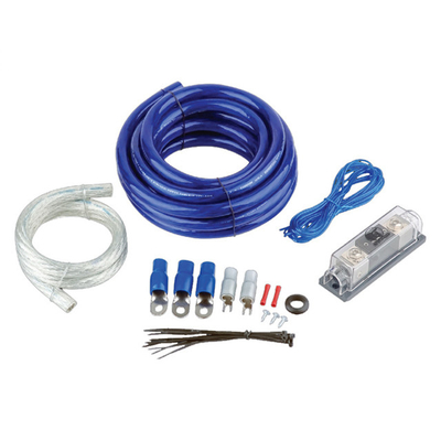 12V DC 전압 PVC 재킷 Cca Awg 4 Ga 증폭기 설치 배선 키트 및 성능