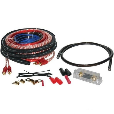 12V DC 전압 PVC 재킷 Cca Awg 4 Ga 증폭기 설치 배선 키트 및 성능
