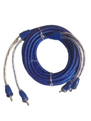 부드러운 PVC 재킷 구리 RCA 케이블과 OFC 선도자 모든 색상