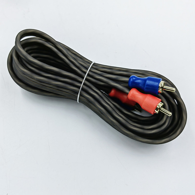 부드러운 PVC 재킷 구리 RCA 케이블과 OFC 선도자 모든 색상
