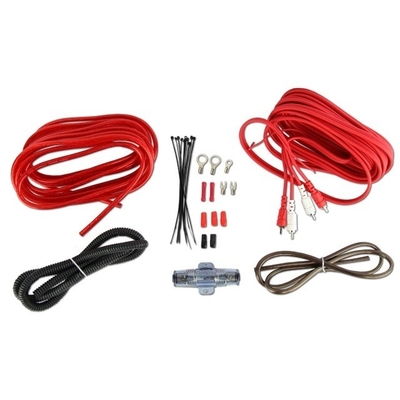 PVC 재킷 0 4 8 10awg Gauge RCA 커넥터 타입의 자동차 앰프 증폭기 배선 키트