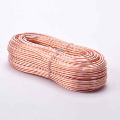부드러운 PVC 재킷 10-18 AWG GA OFC 틴 OFC 스피커 와이어 케이블 전문 오디오