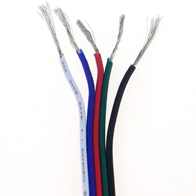 다재다능한 14 AWG 스트랜드 PVC 단열 구리 와이어 저전압 LED 조명 및 자동차