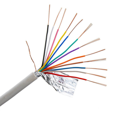 22 AWG 4 보안/경보/접근 제어용 선도자 스랜드 보호 플렌럼 케이블
