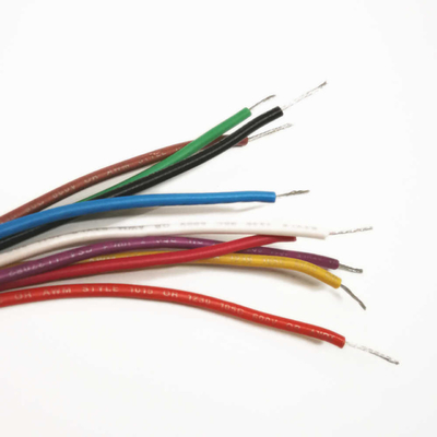 22AWG 1015 진박 된 구리 연결 와이어 600V 스트랜딩 EN5075-2014 UL 1007/1015 표준