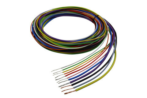 22AWG 1015 진박 된 구리 연결 와이어 600V 스트랜딩 EN5075-2014 UL 1007/1015 표준