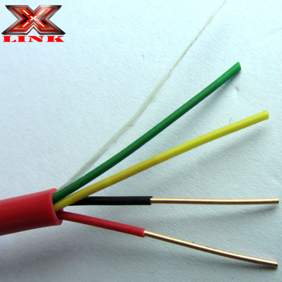 24AWG 건설 내 화재 경보용 CCA 구리 보호 안전 케이블