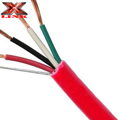 24AWG 건설 내 화재 경보용 CCA 구리 보호 안전 케이블