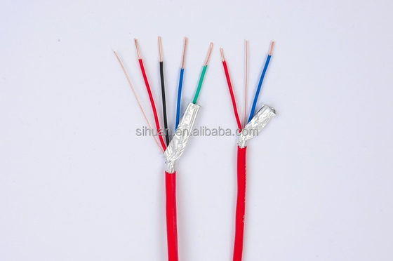 CE 인증과 함께 화재 경보 케이블 2c 4c 6c 1.5mm2 2.5mm2 0.80mm 벗은 구리 와이어