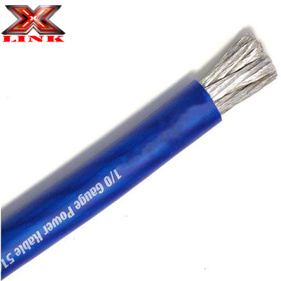 1/0 2 4 6 8 10 AWG 색상 자동차 전력 전기 원자력 케이블 와이어 PVC 재킷