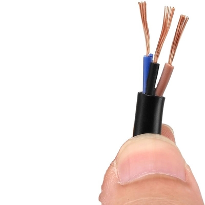 산업용 LED 조명 3 코어 전력 케이블 PVC 단열 및 구리 드럼 2.5mm 전기 전선