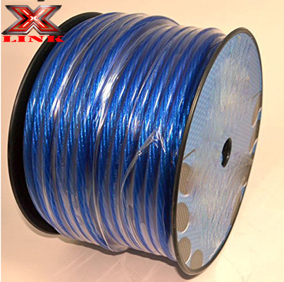 부드러운 PVC 재킷 20mm2 35mm2 50mm2 16mm2 10mm2 자동차 오디오용 증폭기 전원 케이블