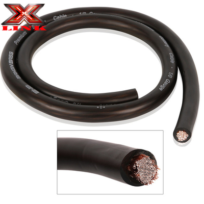 부드러운 PVC 재킷 20mm2 35mm2 50mm2 16mm2 10mm2 자동차 오디오용 증폭기 전원 케이블