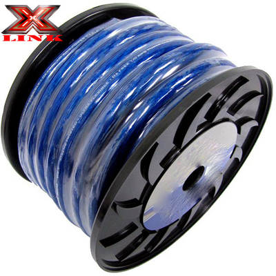 8mm 16mm 부드러운 PVC 재킷 구리 선도자 저전압 자동차 오디오 전원 케이블