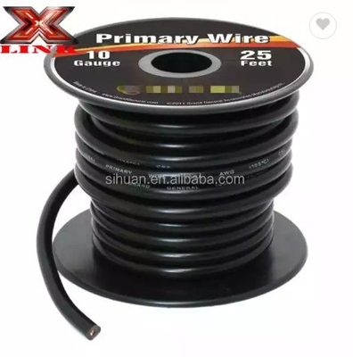 저전압 10awg 12awg 14awg 16awg BS6500 표준과 함께 PVC 자켓 전기 케이블
