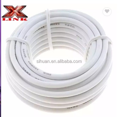 저전압 10awg 12awg 14awg 16awg BS6500 표준과 함께 PVC 자켓 전기 케이블