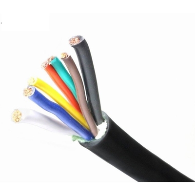 7 코어 블랙 재킷 5C 웨이 핀 트레일러 조명 케이블