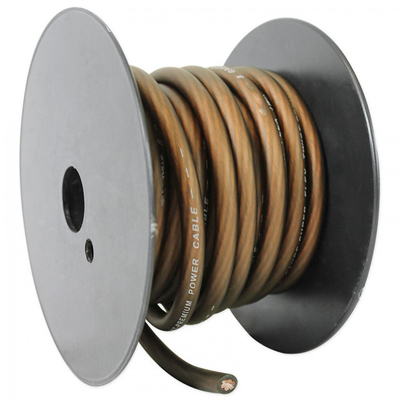 15.5mm 0Gauge 4GA 8GA CCA Amp 전원 케이블 자동차 오디오 설치