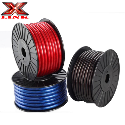 PVC 재킷 4 AWG OFC 자동차 오디오 전원 전선 모든 색상 전체 미국 사양 CEA-2015 컴플라이언트