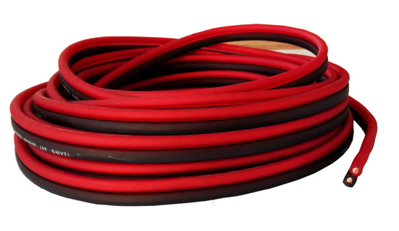 맑은 PVC 재킷 14AWG 유연 스피커 와이어 200 피트 / 60.9 미터 가정 및 자동차 스피커