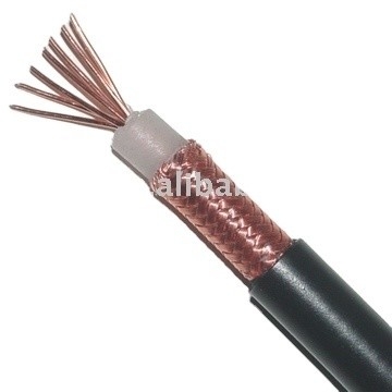 장거리 전송 RG213 PE 단열과 구리 전도기로 코아시얼 케이블