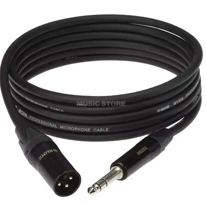 24AWG PVC 단열 XLR DMX 케이블 마이크로폰 라디오 스테이션 및 스피커 시스템