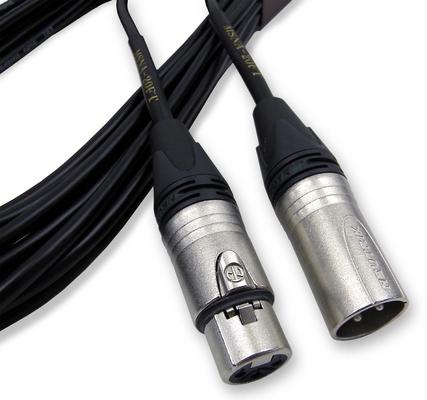 골드 커넥터 트레이드 보호 마이크 오디오 케이블 0.22mm2 0.35mm2 맑은 소리