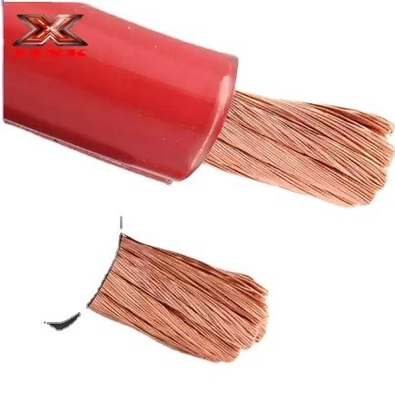 1/0 AWG 가이브 자동차 오디오 전원 케이블 전력 공급용 구리 접착 알루미늄 선도자
