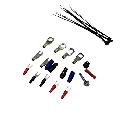 5.2m PVC 재킷 하이엔드 1/0 4 8 AWG 가이브 자동차 증폭기 자동차 오디오 시스템용 배선 키트