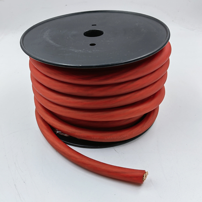자동차 오디오 전원 케이블 1/0 AWG GA 가이브 자동차 바닥을 위한 유연한 투명한 PVC 재킷