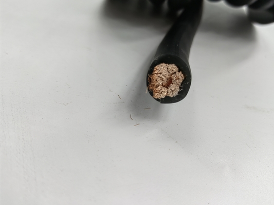 1/0 AWG 오버사이즈 가이브 4/0 GA 자동차 오디오 OFC 전원 케이블 부드러운 터치 유연한 PVC 재킷