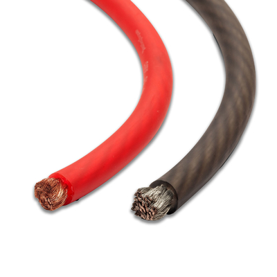 0 2 4 8 AWG 가이브 자동차 오디오 전원 케이블 PVC 단열