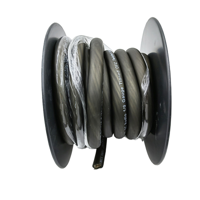 0 2 4 8 AWG 가이브 자동차 오디오 전원 케이블 PVC 단열