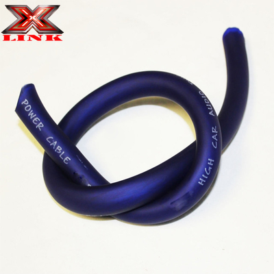 부드러운 PVC 재킷 슈퍼 부드러운 유연성 얼음 0ga 자동차 앰프 전원 케이블 전선