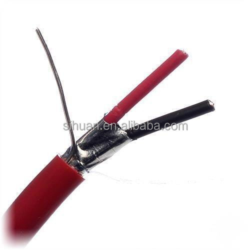 CE 인증과 함께 화재 경보 케이블 2c 4c 6c 1.5mm2 2.5mm2 0.80mm 벗은 구리 와이어