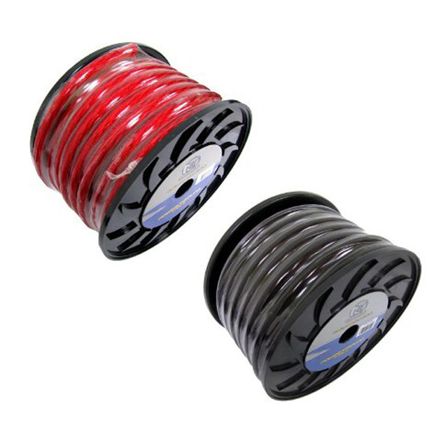 1/0 2 4 6 8 10 AWG 색상 자동차 전력 전기 원자력 케이블 와이어 PVC 재킷