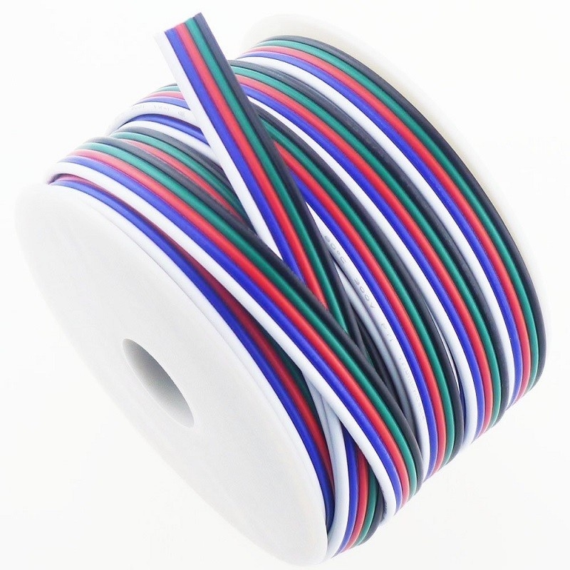 LED 리본 1618 가이드 PVC 재킷 RGBW RGB 3pin 4pin