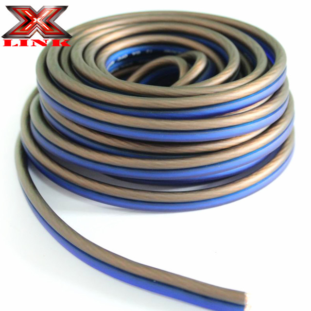 14ga True Gauge Copper OFC 스피커 와이어 자동차 오디오 애호가들에게 최고의 업그레이드