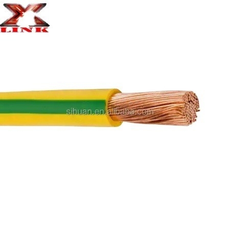 저전압 10awg 12awg 14awg 16awg BS6500 표준과 함께 PVC 자켓 전기 케이블