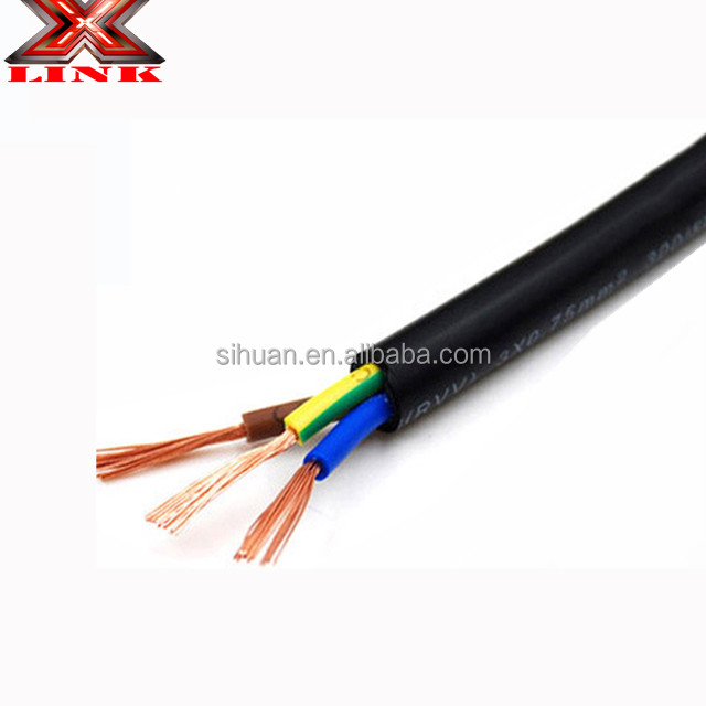 스트랜딩 커디언터 가정용 가전 전기 와이어 14ga x4c 18awg x3c 검은색 또는 흰색