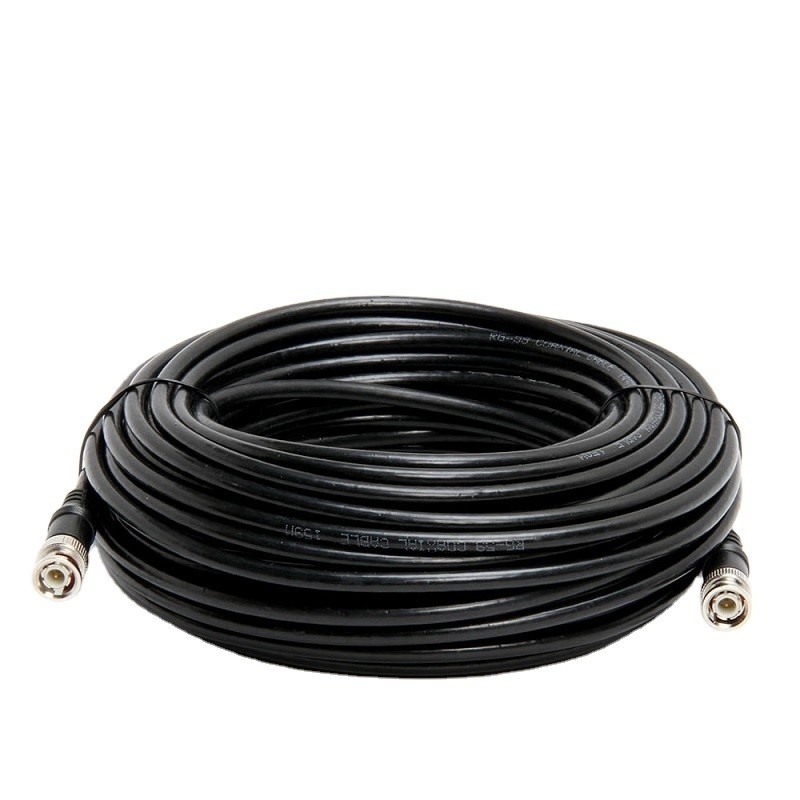 1 Conductor RG59U BNC to RCA Adapter CCTV 카메라 감시용 코아시얼 케이블