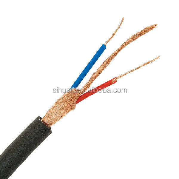 골드 커넥터 트레이드 보호 마이크 오디오 케이블 0.22mm2 0.35mm2 맑은 소리