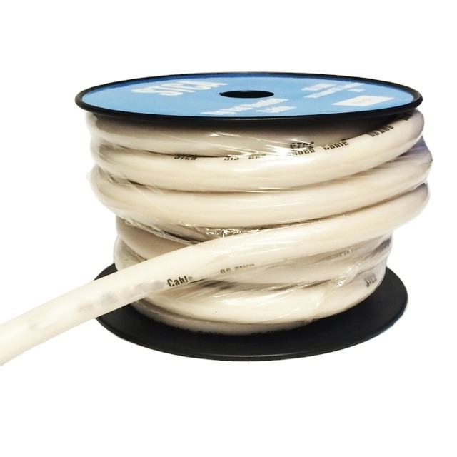 1/0 AWG 가이브 자동차 오디오 전원 케이블 전력 공급용 구리 접착 알루미늄 선도자
